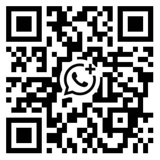 WhatsApp support QR code
